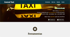 Desktop Screenshot of centraltaxi.com.br